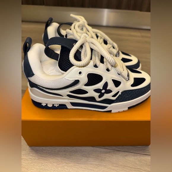 LV Skate Marine Blue Sneakers US M 10 | 100% Authentic Traded to Us in-store ✅ - Picture 4 of 13